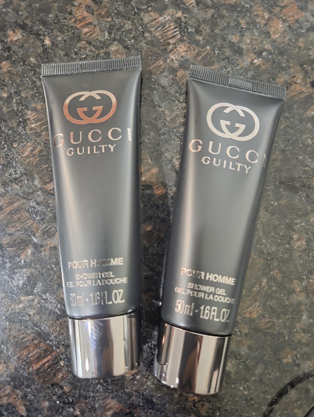 Set Of 2 💥$25 Gucci Guilty  Shower Gel For Men. Unopened